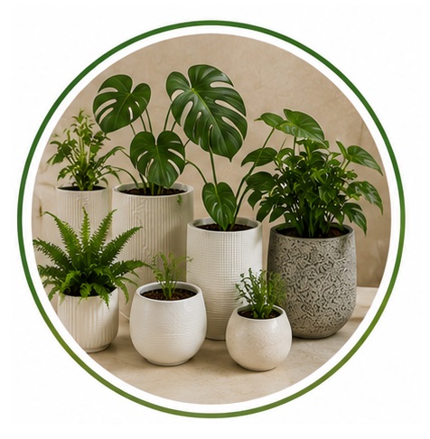 Chậu Cây Đẹp Cho Cây Cảnh, Cây Nội Thất Và Cây Văn Phòng